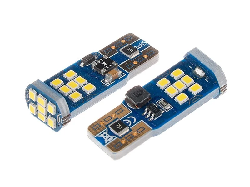 Žarulja VISION W5W (T10) 12/24V 21x 2016 SMD LED, nepolarna, CANBUS, bijela, 2 kom
