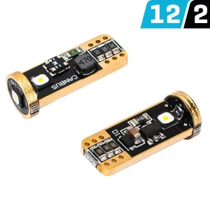 Žarulja VISION W5W (T10) 12/24V 3x 3838 SMD LED, CANBUS, bijela, 2 kom