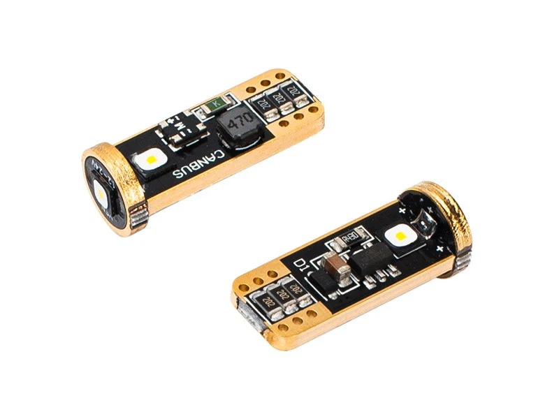 Žarulja VISION W5W (T10) 12/24V 3x 3838 SMD LED, CANBUS, bijela, 2 kom