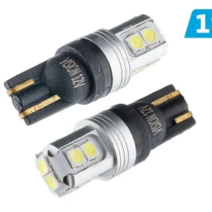Žarulja VISION W5W (T10) 12V 10x 3030 SMD LED, nepolarna, CANBUS, bijela, 2 kom