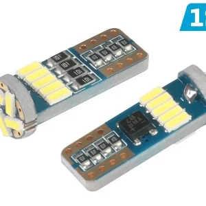 Žarulja VISION W5W (T10) 12V 15x 4014 SMD LED, nepolarna, CANBUS, bijela, 2 kom