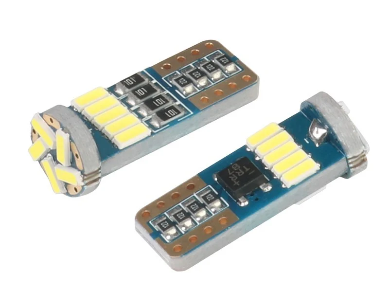Žarulja VISION W5W (T10) 12V 15x 4014 SMD LED, nepolarna, CANBUS, bijela, 2 kom