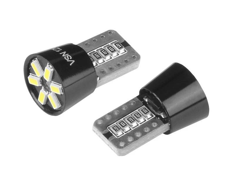žarulja VISION W5W (T10) 12V 6x 3014 SMD LED, CANBUS, bijela, 2 kom