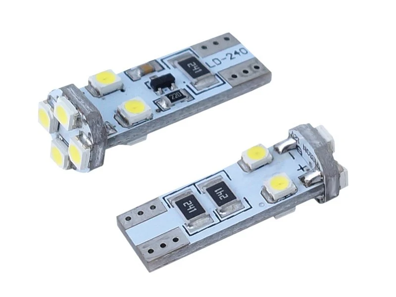Žarulja VISION W5W (T10) 12V 8x 3528 SMD LED, CANBUS, bijela, 1 kom