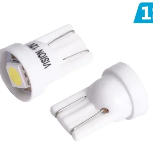 Žarulja VISION W5W (T10) 12V 1x 5050 SMD LED, bijela, 2 kom