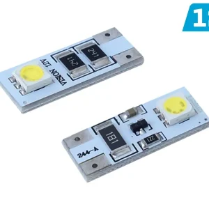 Žarulja VISION W5W (T10) 12V 2x 5050 SMD LED, CANBUS, bijela, 2 kom