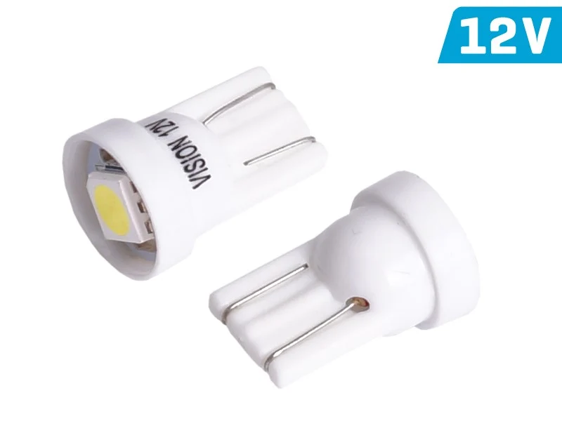 Žarulja VISION W5W (T10) 12V 1x 5050 SMD LED, bijela, 2 kom
