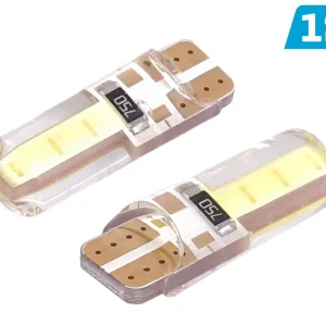 Žarulja VISION W5W (T10) 12V 2x COB LED, bijela, silikonsko kućište, 2 kom