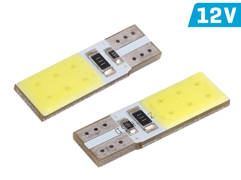 žarulja VISION W5W (T10) 12V 2x COB LED, CANBUS, bijela, 2 kom