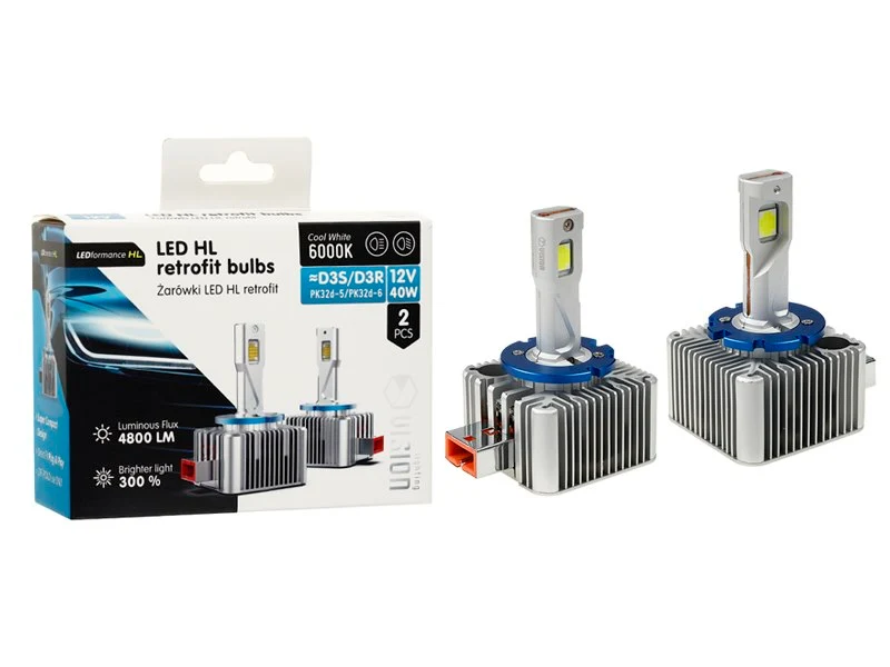 Žarulje VISION LED retrofit D3S/D3R HL 40W 4200 lm 6000K, 2 kom.