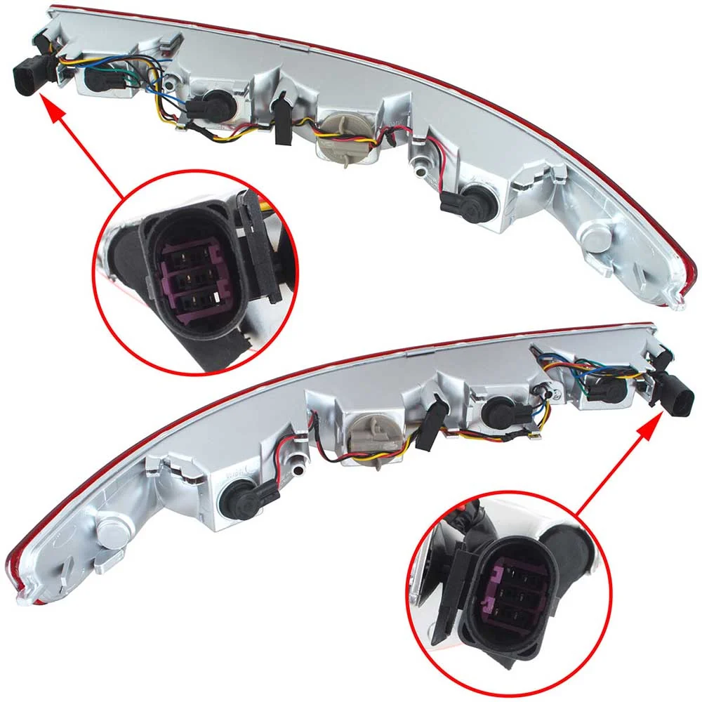 Audi Q5 8R 08-16 lampa tylna w zderzak lijeva + desna 2 kom. KPL