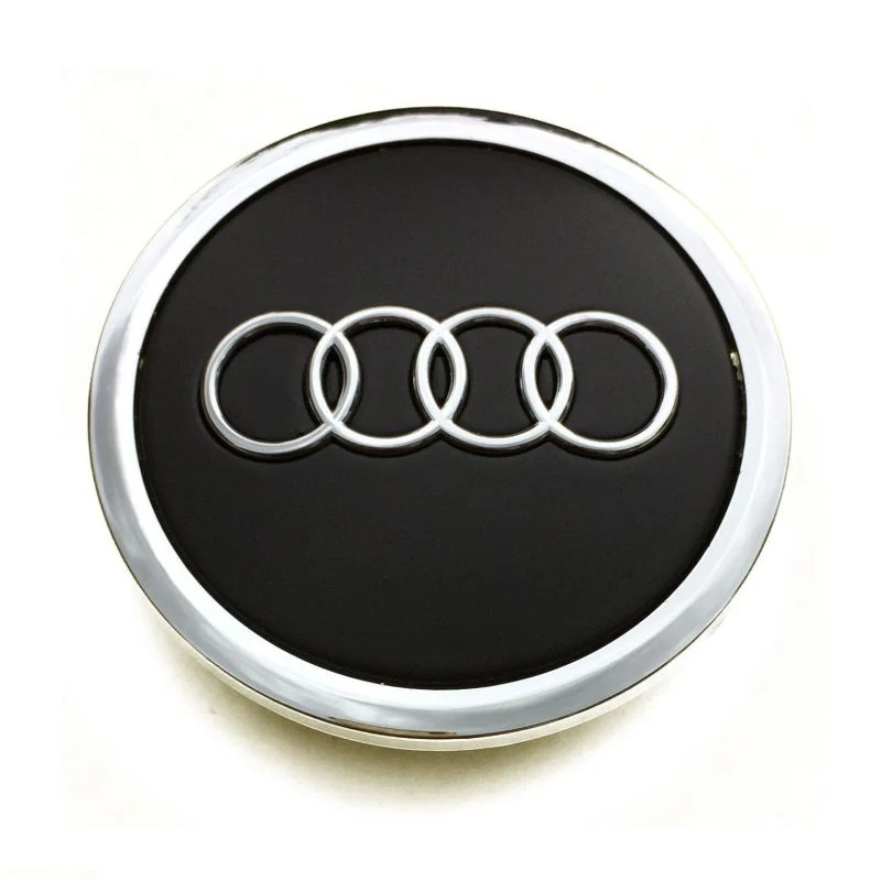 AUDI CRNI čepovi za felge 69mm (4 kom)