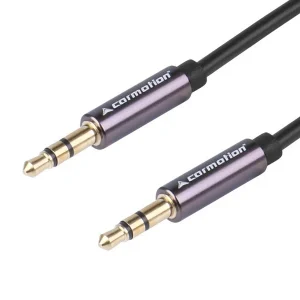 Audiokabel, 300 cm, pleteni TPE, jack > jack (AUX 3,5 mm)