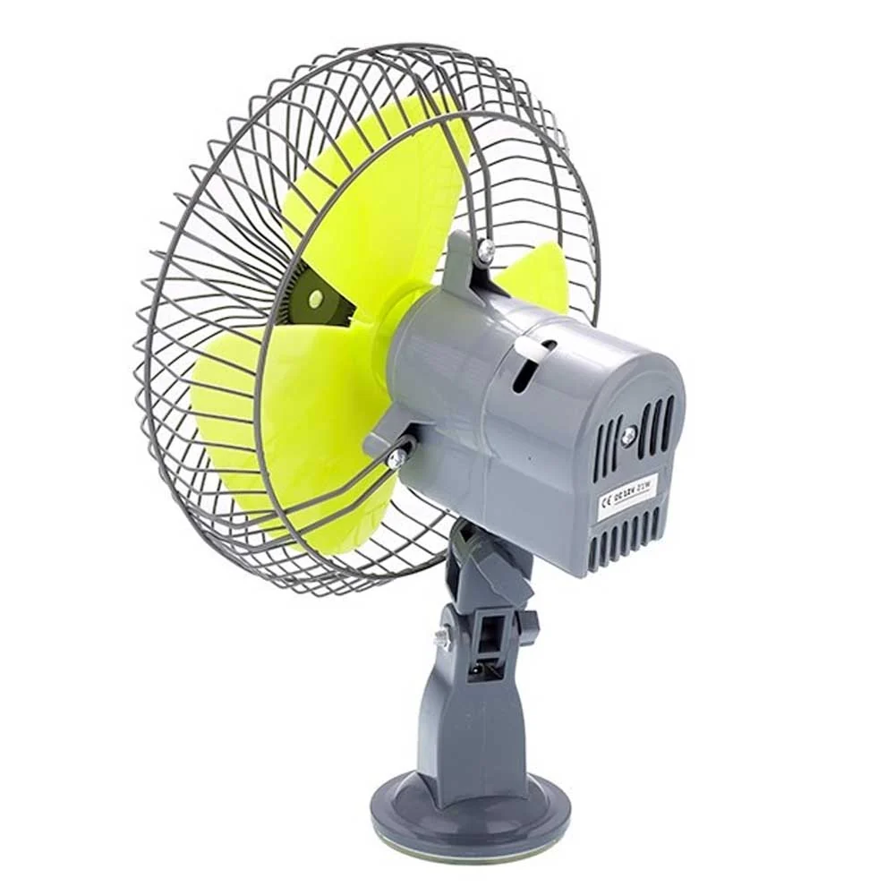 Auto ventilator s vakuumskom čšicom - 12V/21W, promjer 20 cm