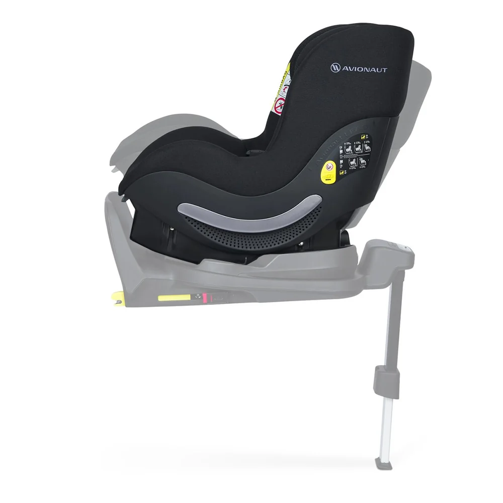 Autosjedalica Avionaut AeroFix AirFlow (0-18,5 kg), Black
