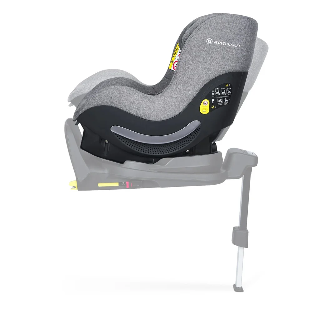 Autosjedalica Avionaut AeroFix Airflow (0-18,5 kg), Grey