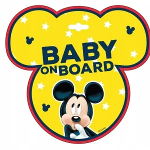 Baby on Board pločica, Mickey