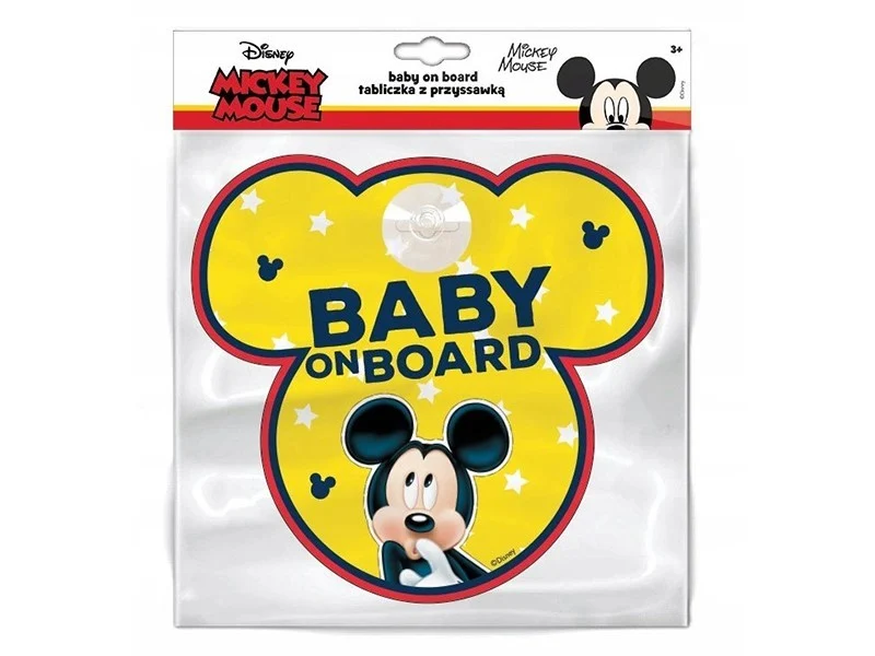 Baby on Board pločica, Mickey
