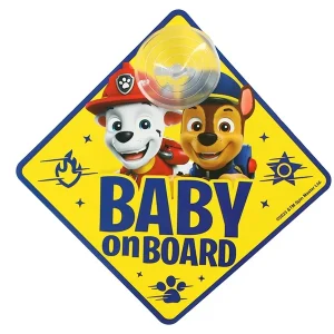 Baby On Board pločica, Psići u ophodnji dječaci