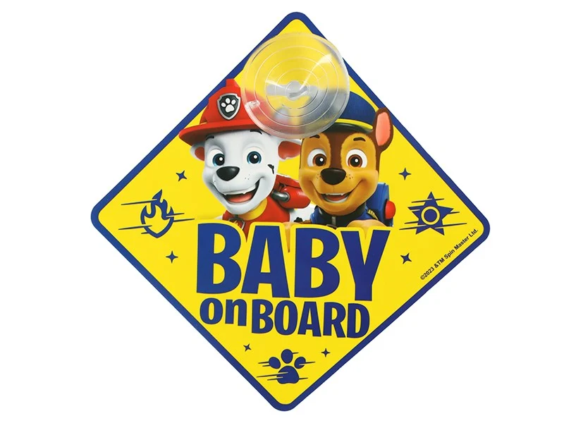 Baby On Board pločica, Psići u ophodnji dječaci