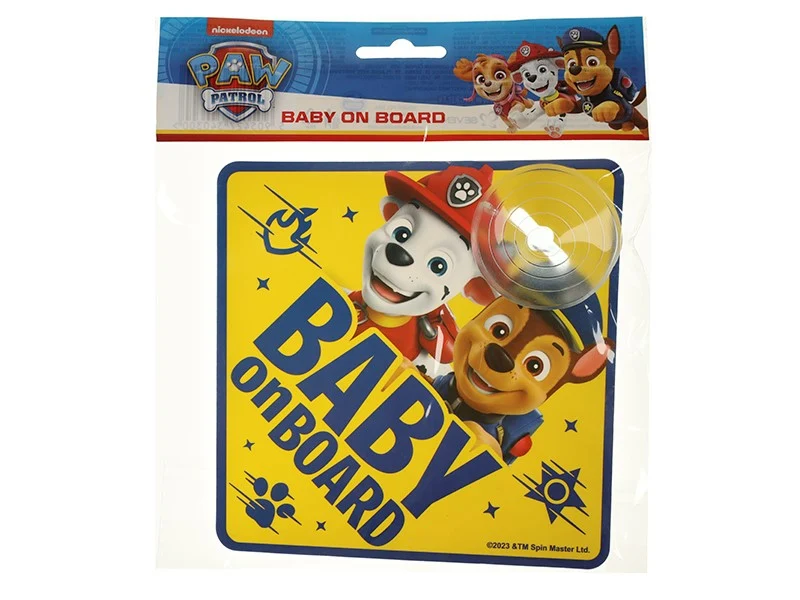 Baby On Board pločica, Psići u ophodnji dječaci
