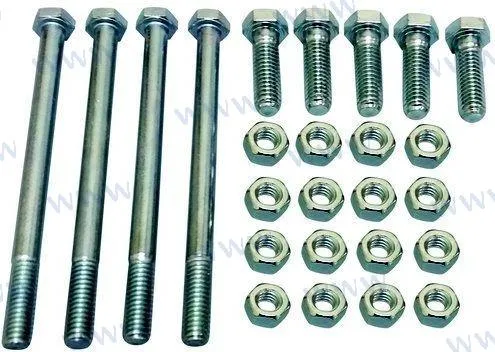 Boltkit exhaust manifold Volvo Penta AQ170