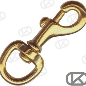 BRONZE SNAP-HOOK 90 MM (10)
