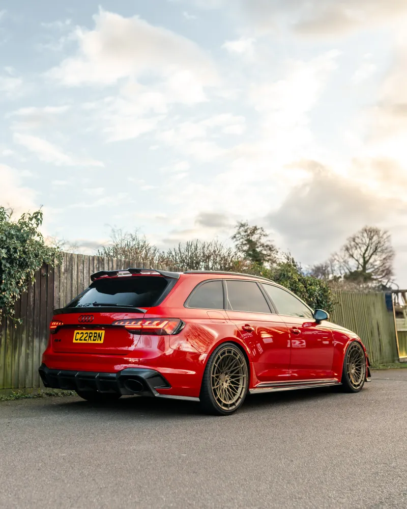 CT-Design karbonski difuzor Audi RS4 2.9TFSI B9/9.5 2016-2024