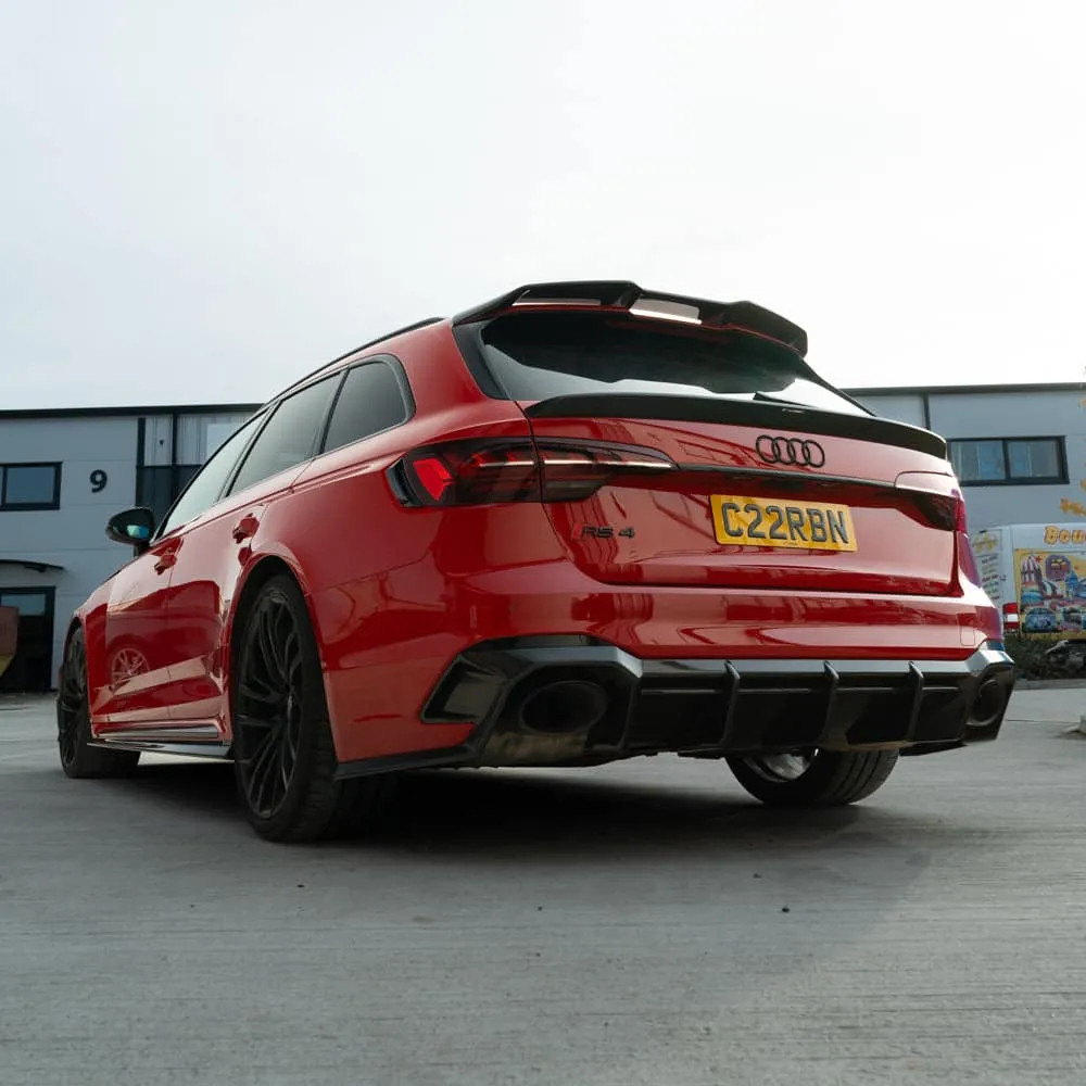 CT-Design karbonski difuzor Audi RS4 2.9TFSI B9/9.5 2016-2024