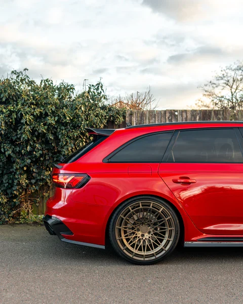 CT-Design karbonski difuzor Audi RS4 2.9TFSI B9/9.5 2016-2024