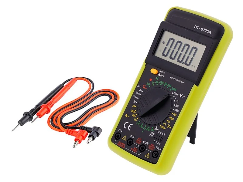 Digitalni električni multimetar s LCD zaslonom