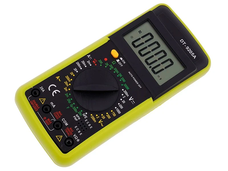 Digitalni električni multimetar s LCD zaslonom