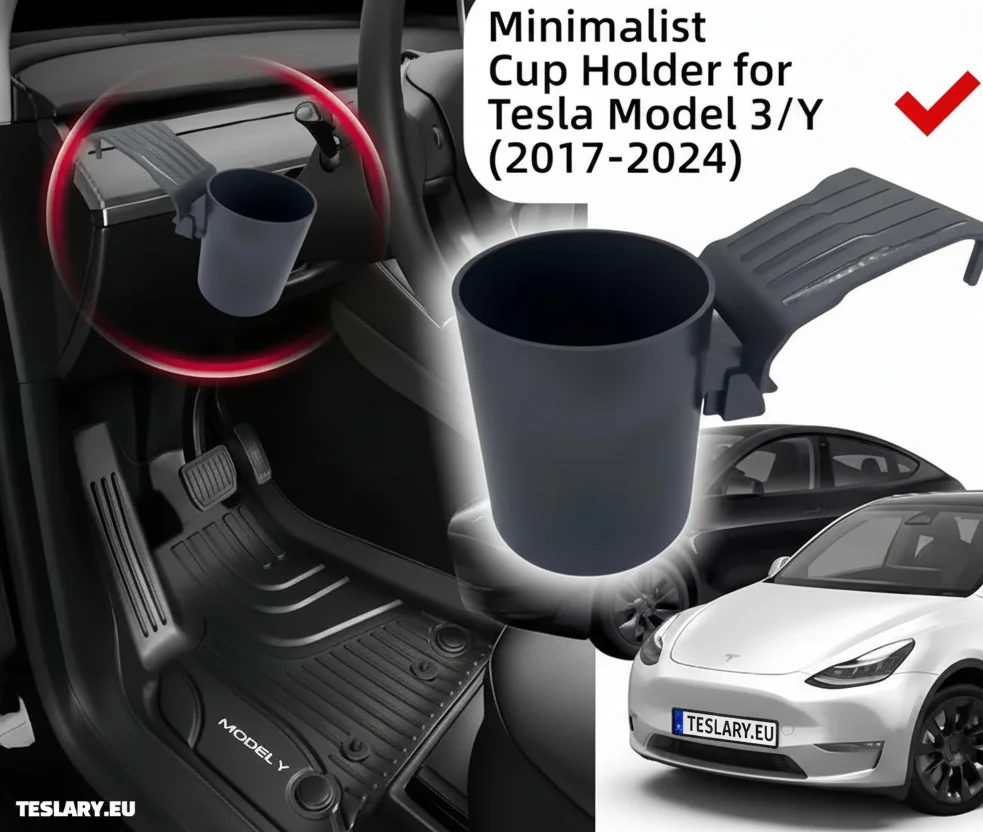 Držč za čšu nadzorne ploče za Tesla Model 3 / Y