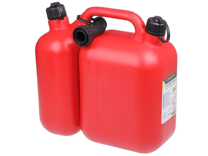 Dvokomorni kanister za gorivo/ulje, 5 + 2.5L