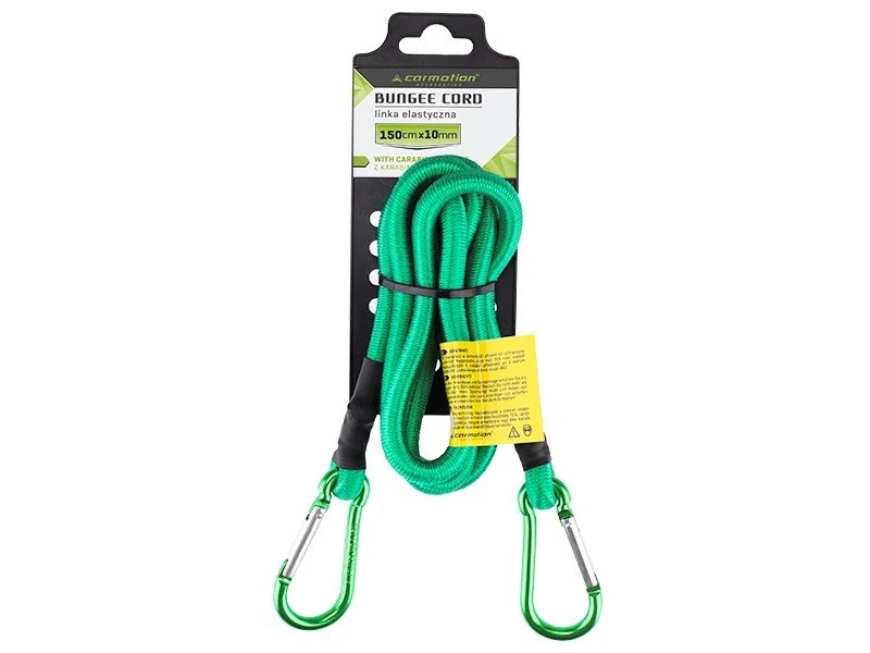 Elastično uže 10 mm x 150 cm s karabinerima