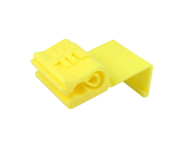 Električne brze spojnice, žute, 4-6 mm2, 12-10 AWG, max. 24A, 4 kom