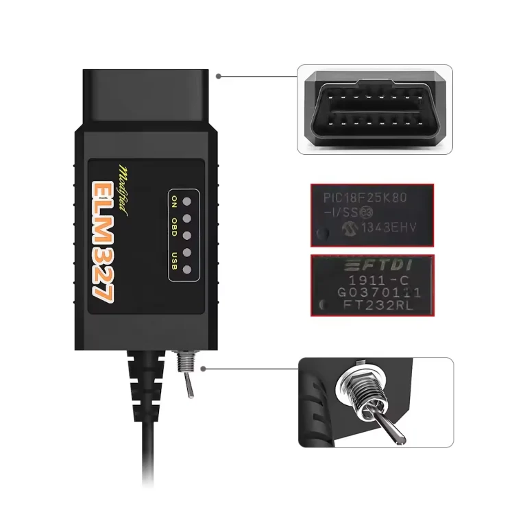 ELM327 USB auto dijagnostika, čitač kodova grešaka za Ford vozila