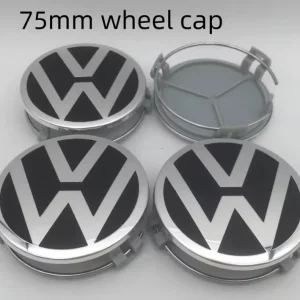 VW čepovi za felge SREBRENI - 75mm (SET 4kom)