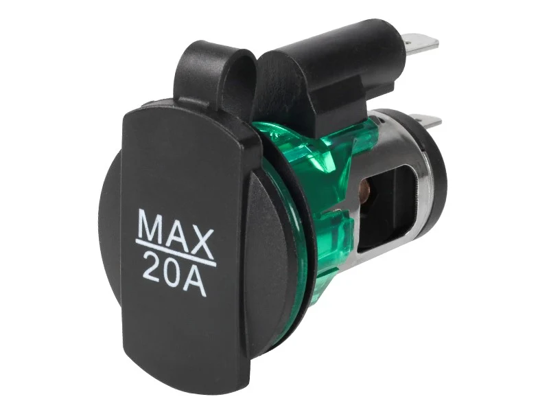 EURO električna utičnica, 12/24V, max. 20A