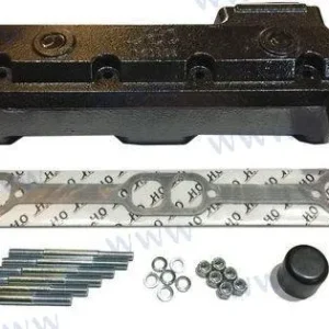 Exhaust Manifold Port OMC V8 GM 305/350 CID (1979-1989)