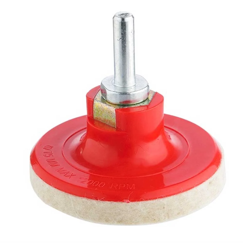 Filcani jastučić za poliranje 75 mm x 10 mm - s M14 adapterom