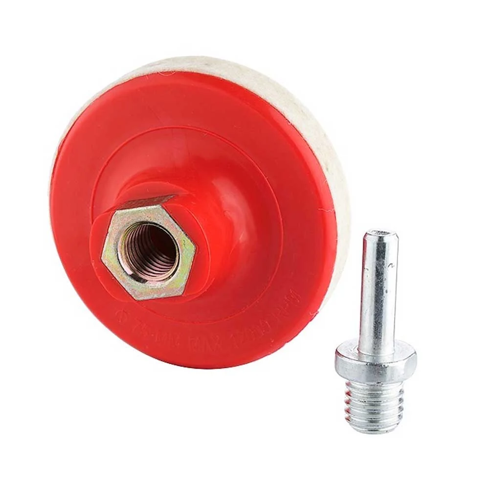 Filcani jastučić za poliranje 75 mm x 10 mm - s M14 adapterom