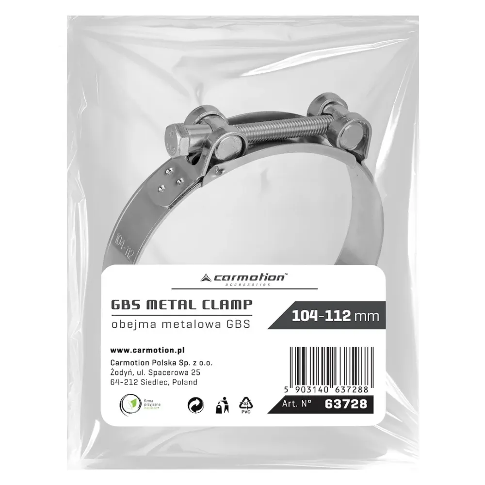 GBS metalna stezaljka 104-112 mm