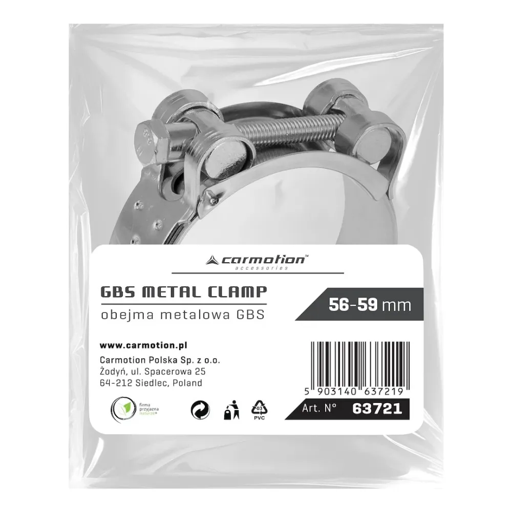 GBS metalna stezaljka 56-59 mm