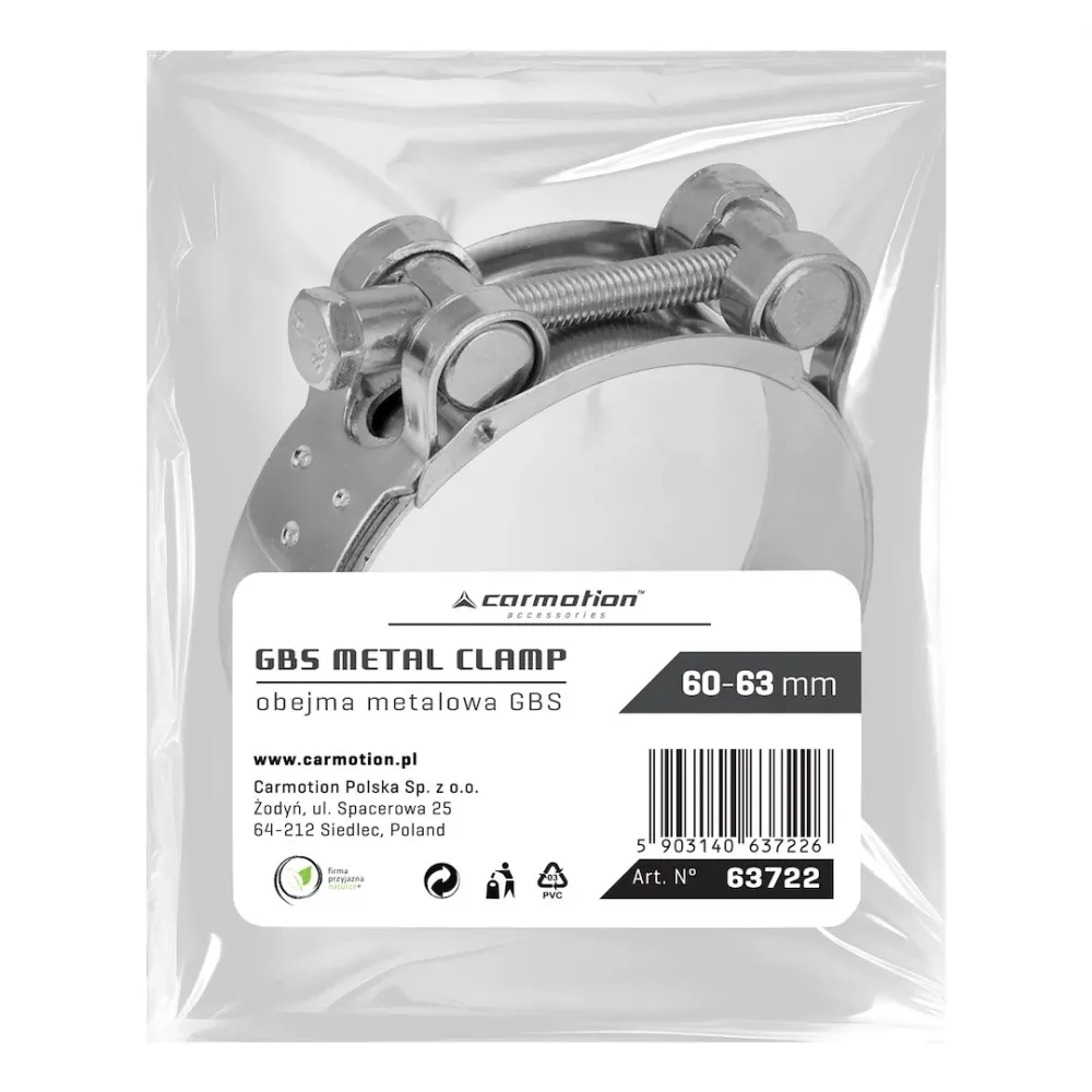 GBS metalna stezaljka 60-63 mm