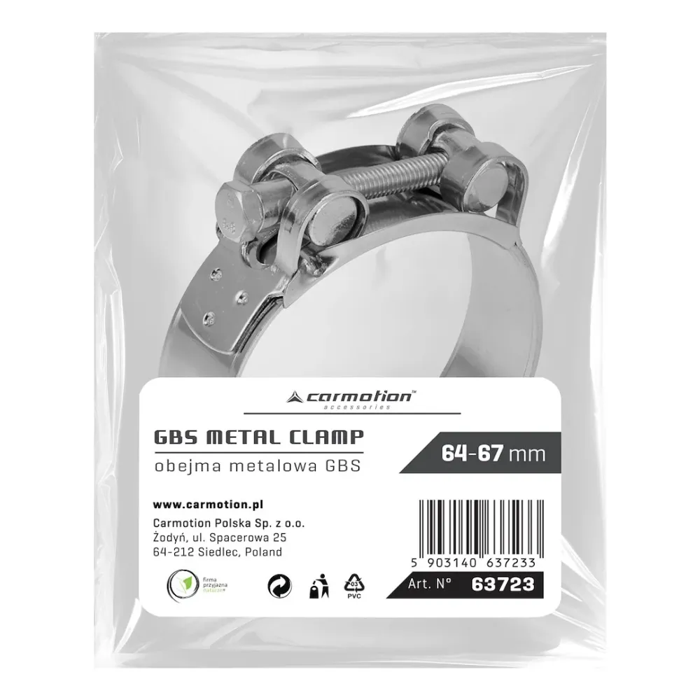 GBS metalna stezaljka 64-67 mm