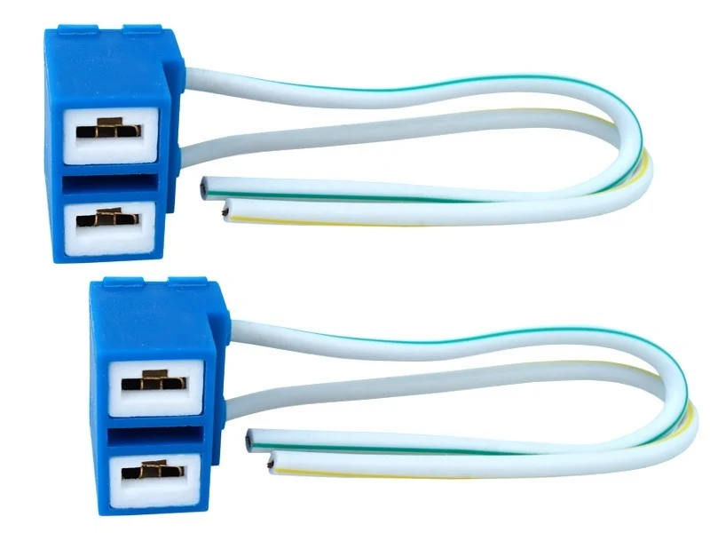 Grlo žarulje H7, koso, keramika, kabel 15 cm, 2 kom