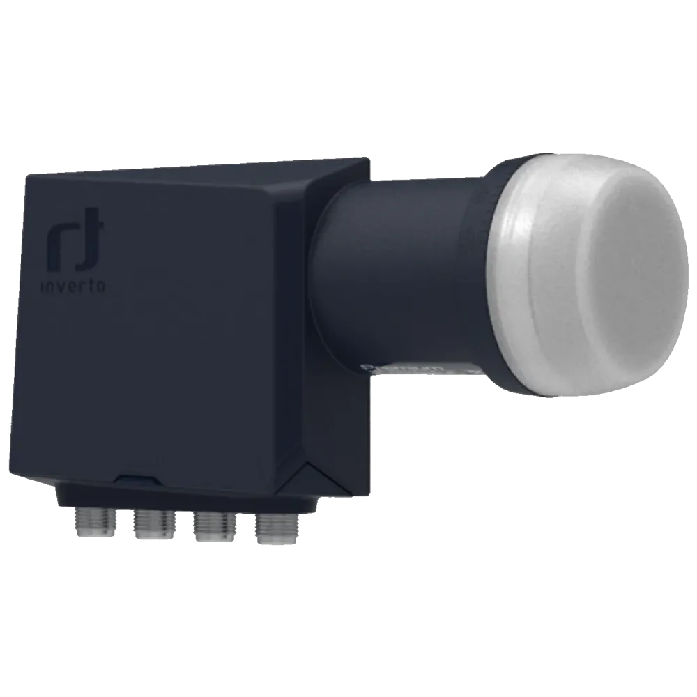 Inverto LNB Quad, šum 0,2dB, Premium, DVB-S2 ( HD - UHD ) - IDLP-QDL413-PREMU-OPN