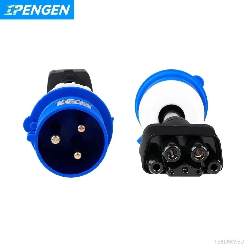 Isengen Tesla Model 3 CEE adapter - 32A 240V EV CHARGER Extension