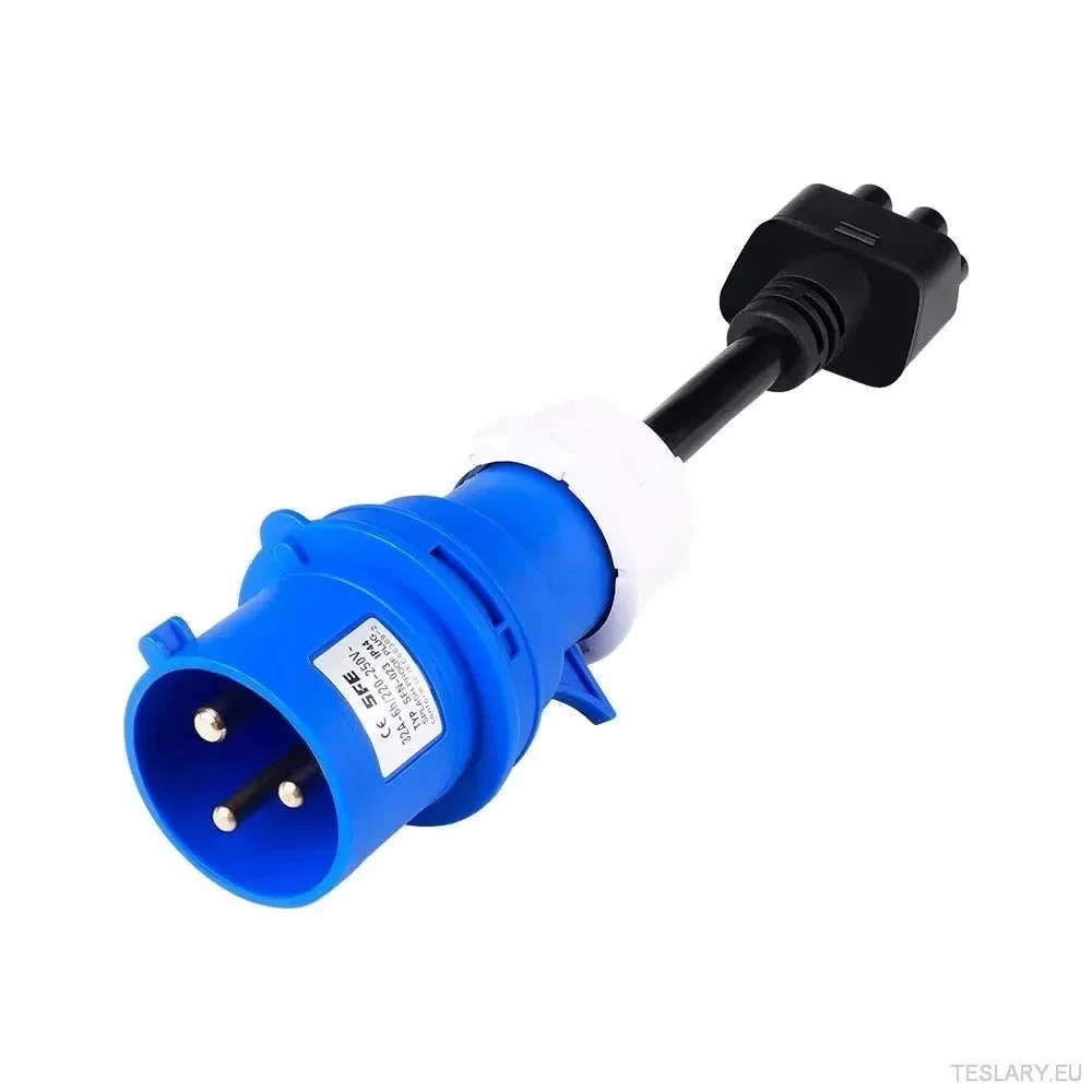 Isengen Tesla Model 3 CEE adapter - 32A 240V EV CHARGER Extension